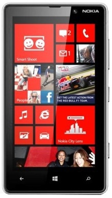 Смартфон Nokia Lumia 820 White - Рубцовск