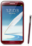 Смартфон Samsung Samsung Смартфон Samsung Galaxy Note II GT-N7100 16Gb красный - Рубцовск